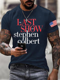 🔥Buy 3 Get 15% Off🔥Men's Retro Last Show Print T-Shirt