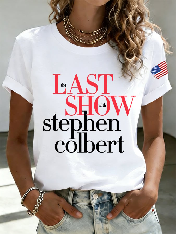🔥Buy 3 Get 15% Off🔥Retro Last Show Print T-Shirt
