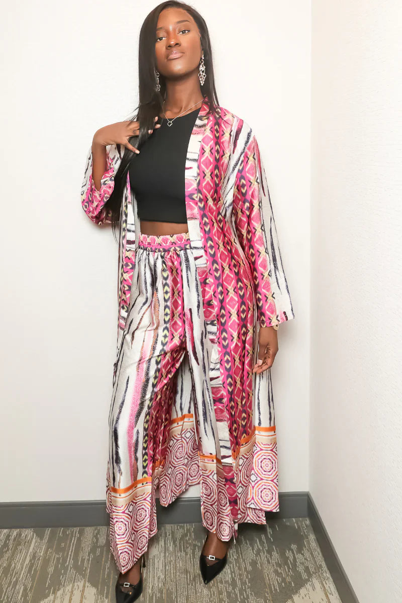 Tribal Bloom Two-Piece Set