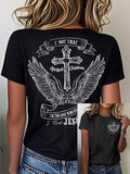 Women's Retro I'm Not The Perfect Decoration, I'm The One Who Knows I Need Jesus Print T-Shirt