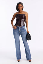 Esme Stretch Bootcut Jeans - Light Wash