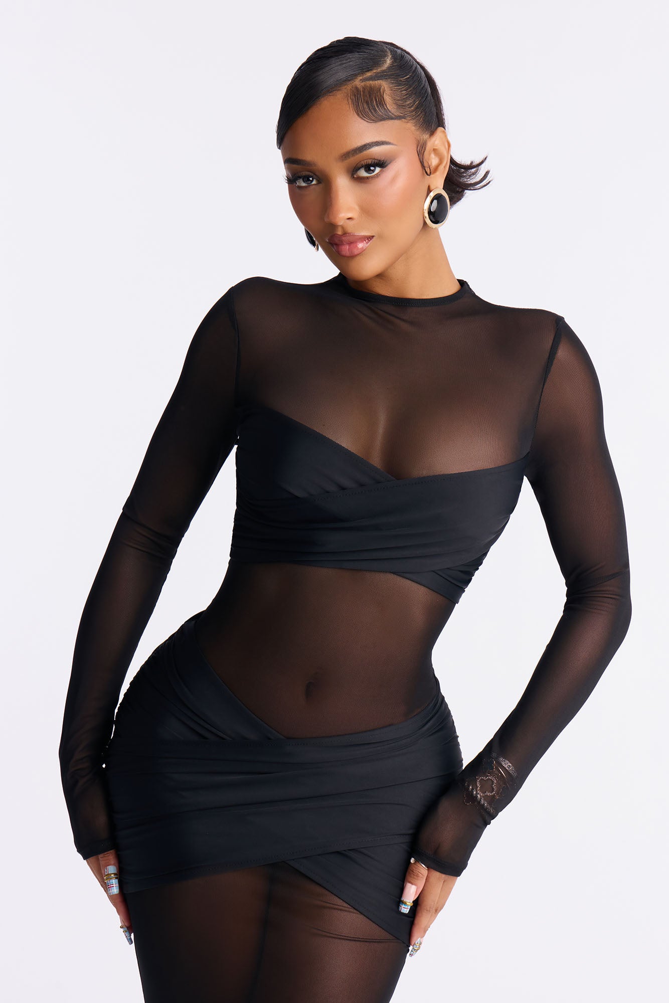 Gracie Form Double Lined Maxi Dress - Black