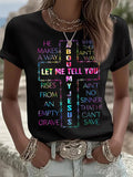 Women's Let Me Tell You About My Jesus T-shirt