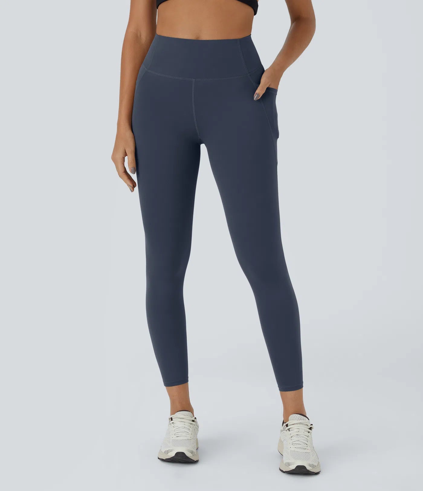 UltraSculptTM High Waisted Tummy Control Pocket Training Leggings
