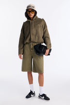 Sophie Classic 90's Denim Jorts - Brown