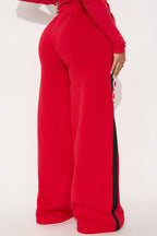 Von Dutch Favorite Fleece Wide Leg Pants