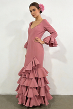TRAJE DE FLAMENCA LOLITA LISO