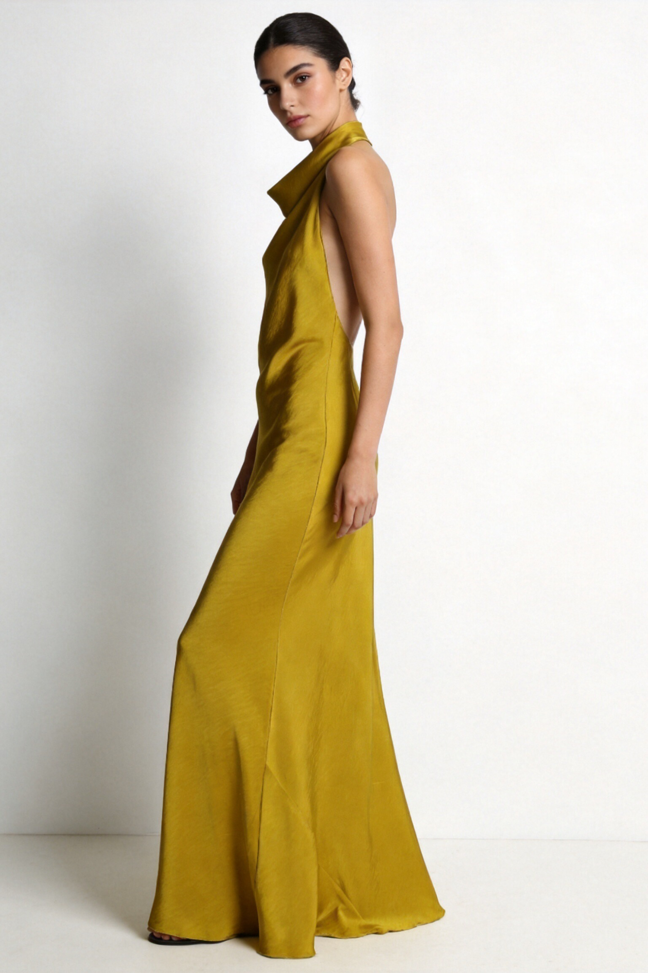 VESTIDO ARMONIAS SATINADO