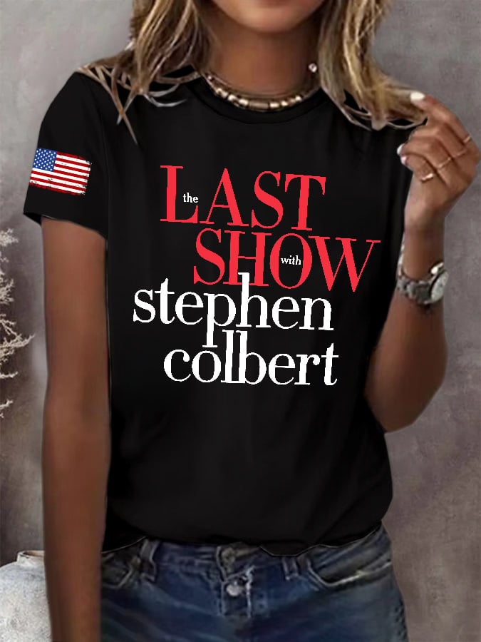 🔥Buy 3 Get 15% Off🔥Retro Last Show Print T-Shirt