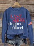 🔥Buy 3 Get 15% Off🔥Retro Last Show Print Sweatshirt