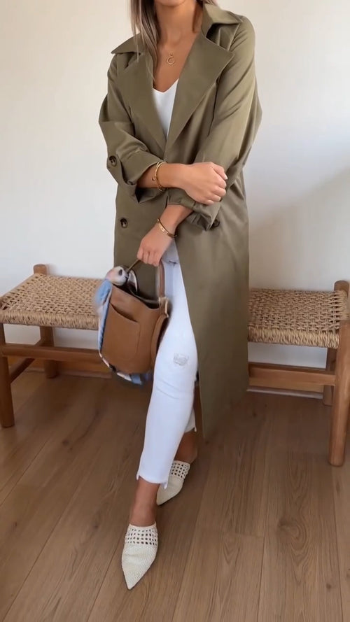 Ladies Lapel Temperament and Leisure Coat