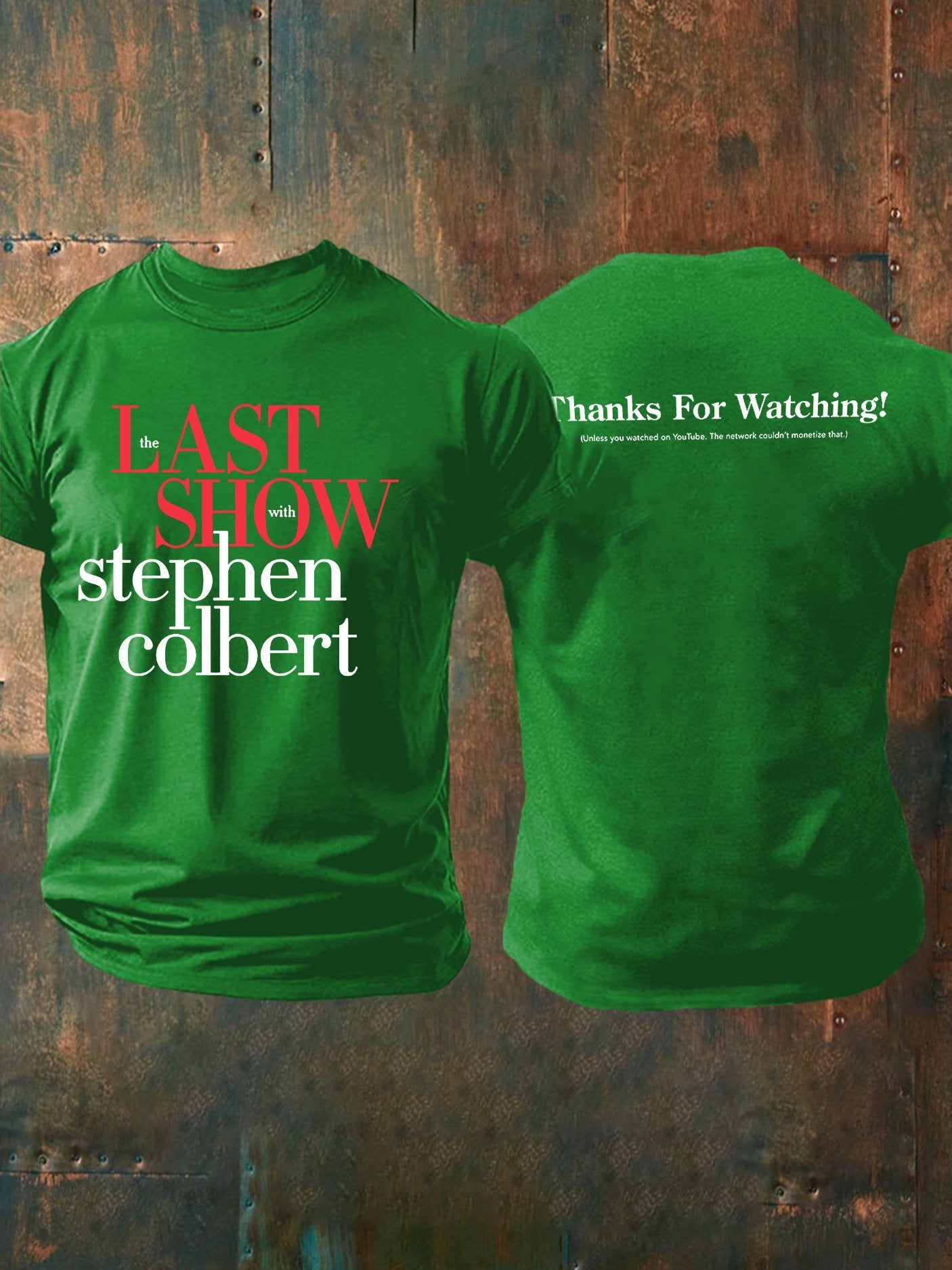 🔥Buy 3 Get 15% Off🔥Men's Retro Last Show Print T-Shirt