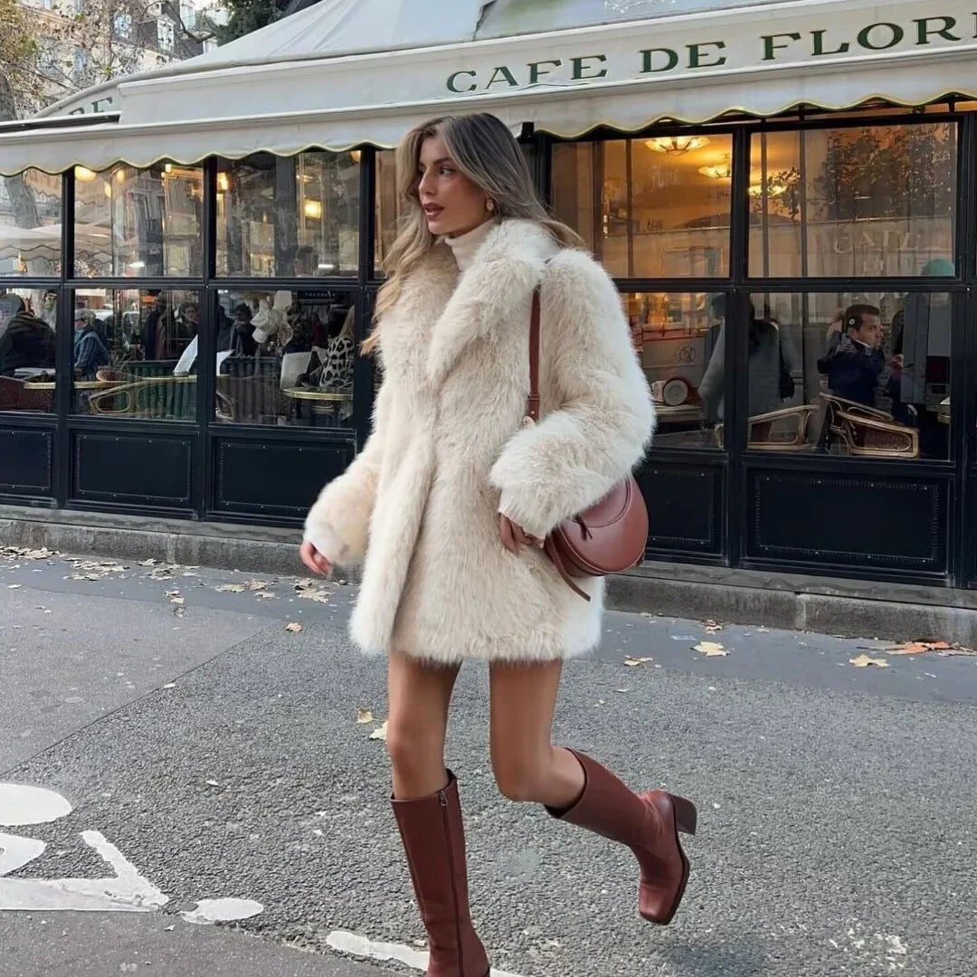 MARINA | Manteau Fourrure Tendance