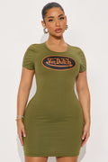 Von Dutch Patch Mini Dress