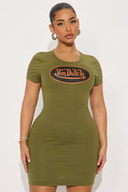 Von Dutch Patch Mini Dress