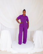 Diya Pants Set (Electric Mirage)