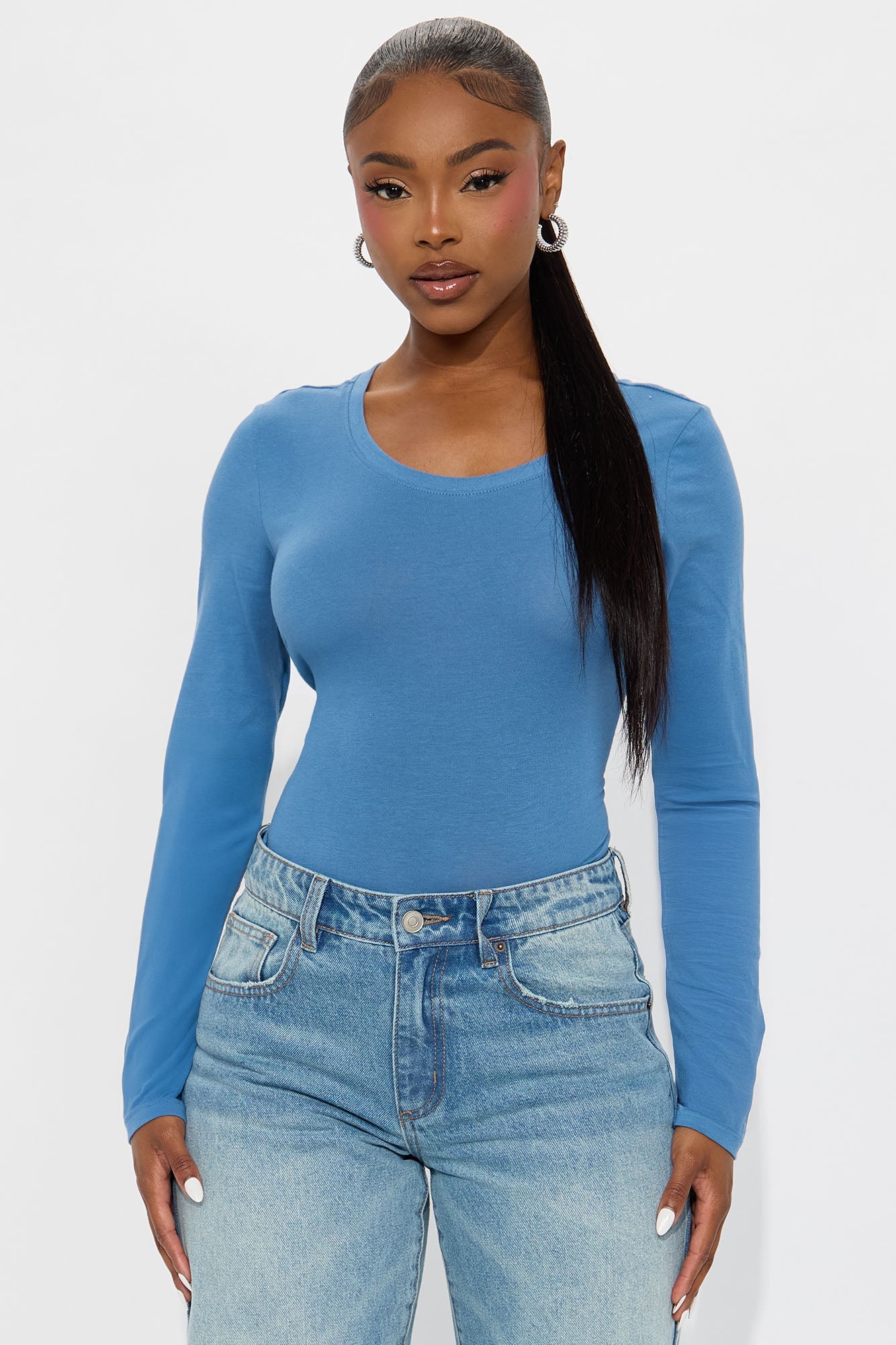 Sabrina Long Sleeve Tee - Camel