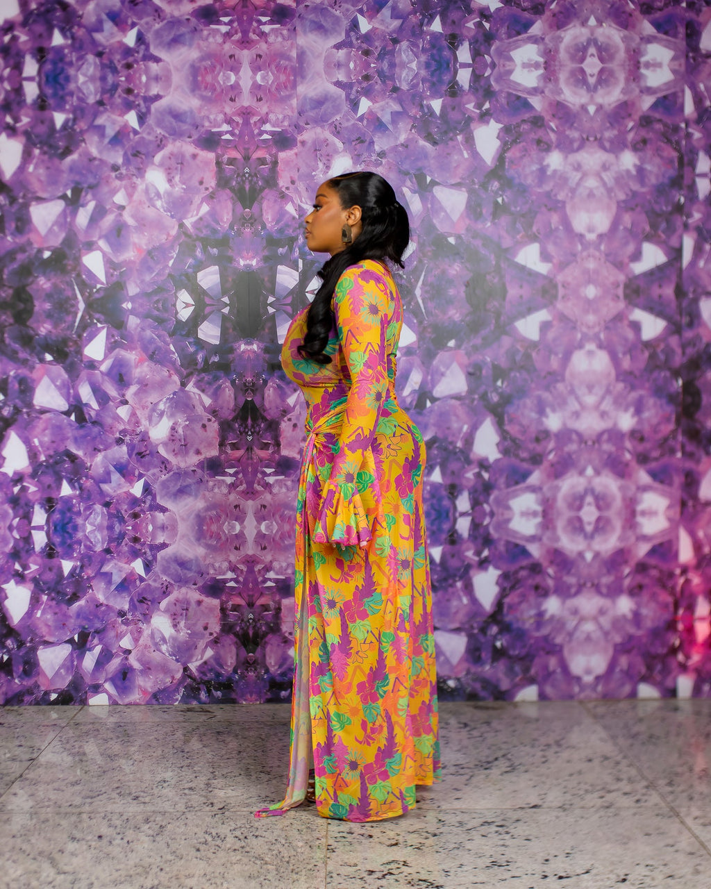Milan Dress (Ziva Custom Print)