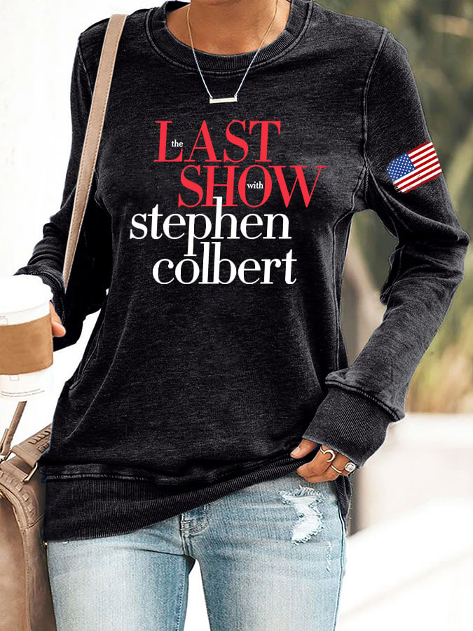 🔥Buy 3 Get 15% Off🔥Retro Last Show Print Sweatshirt