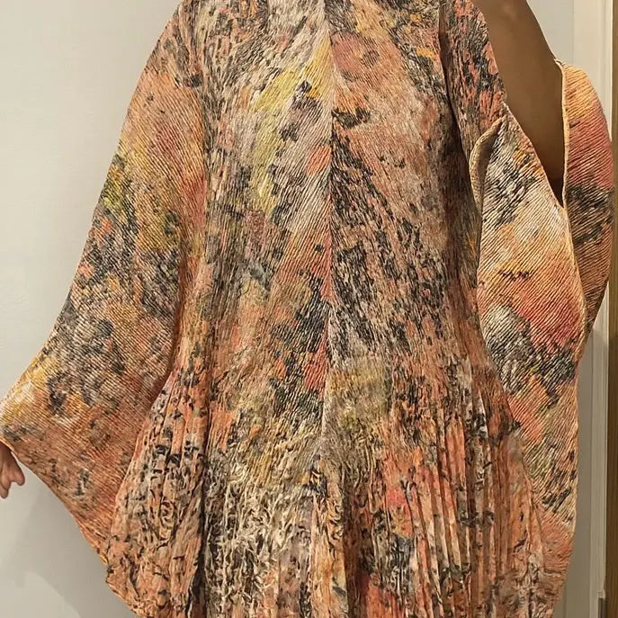 Two-Piece Set Plated Floral