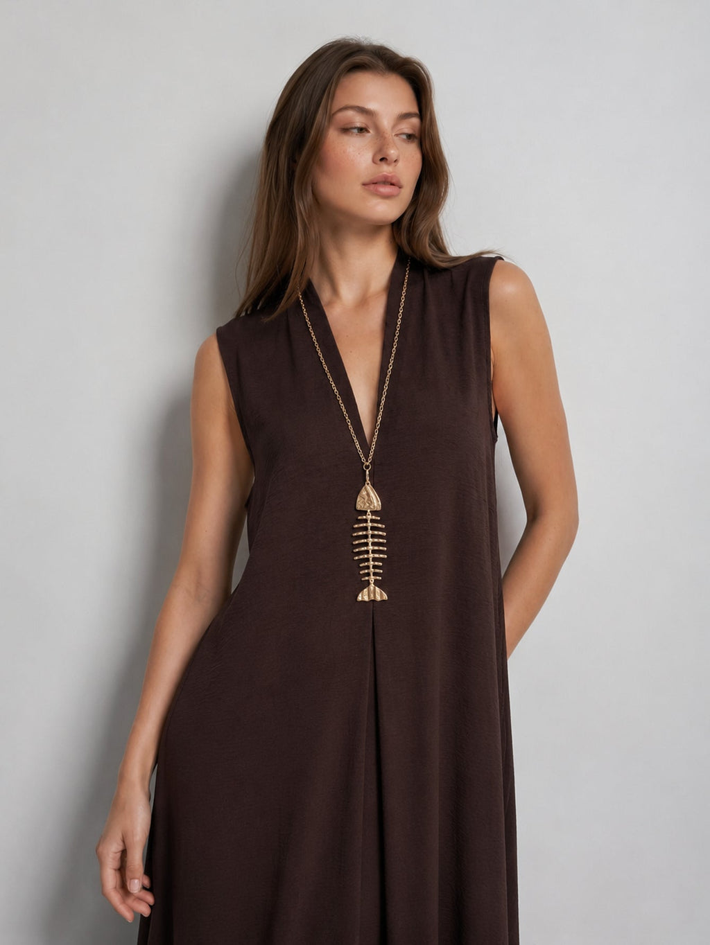 VESTIDO ARMONIAS SARDINA