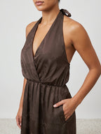 VESTIDO ARMONIAS SATINADO ESTAMPADO