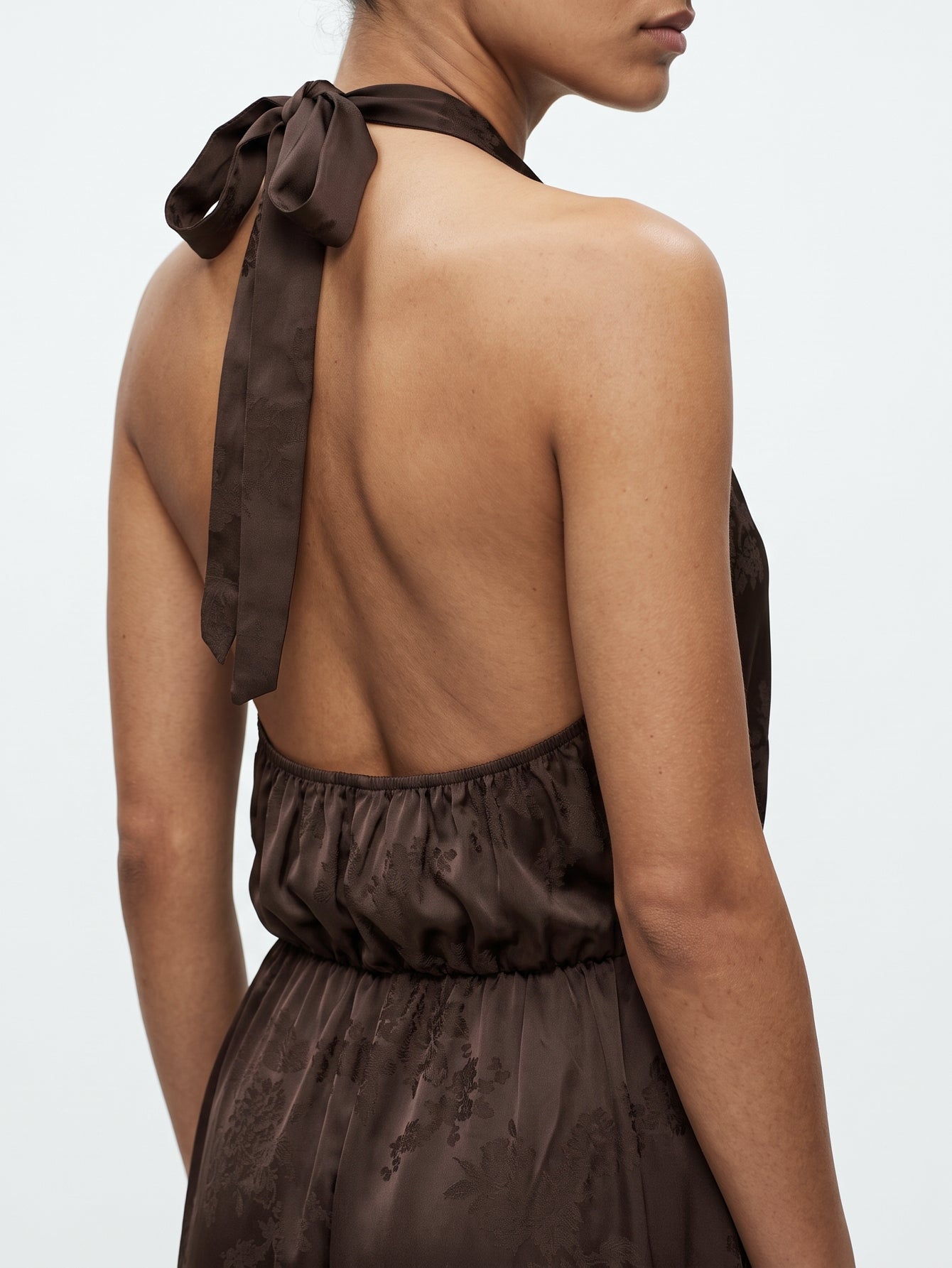 VESTIDO ARMONIAS SATINADO ESTAMPADO