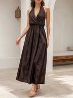 VESTIDO ARMONIAS SATINADO ESTAMPADO
