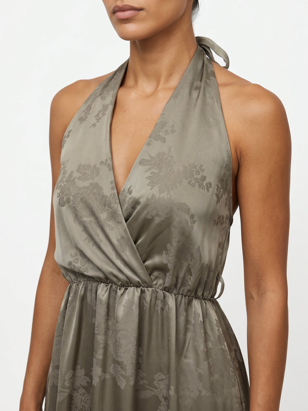 VESTIDO ARMONIAS SATINADO ESTAMPADO