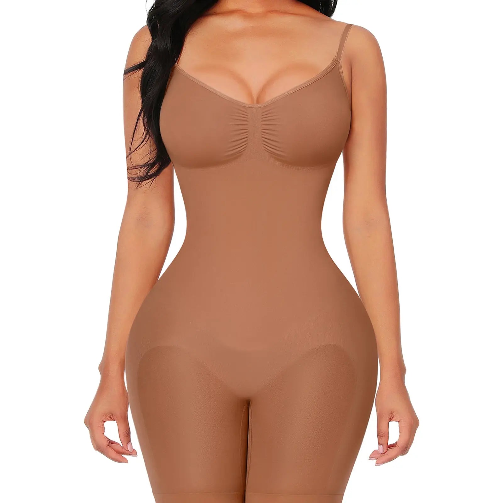 FeelinGirl Seamless Butt Lifter Bodysuit for Women