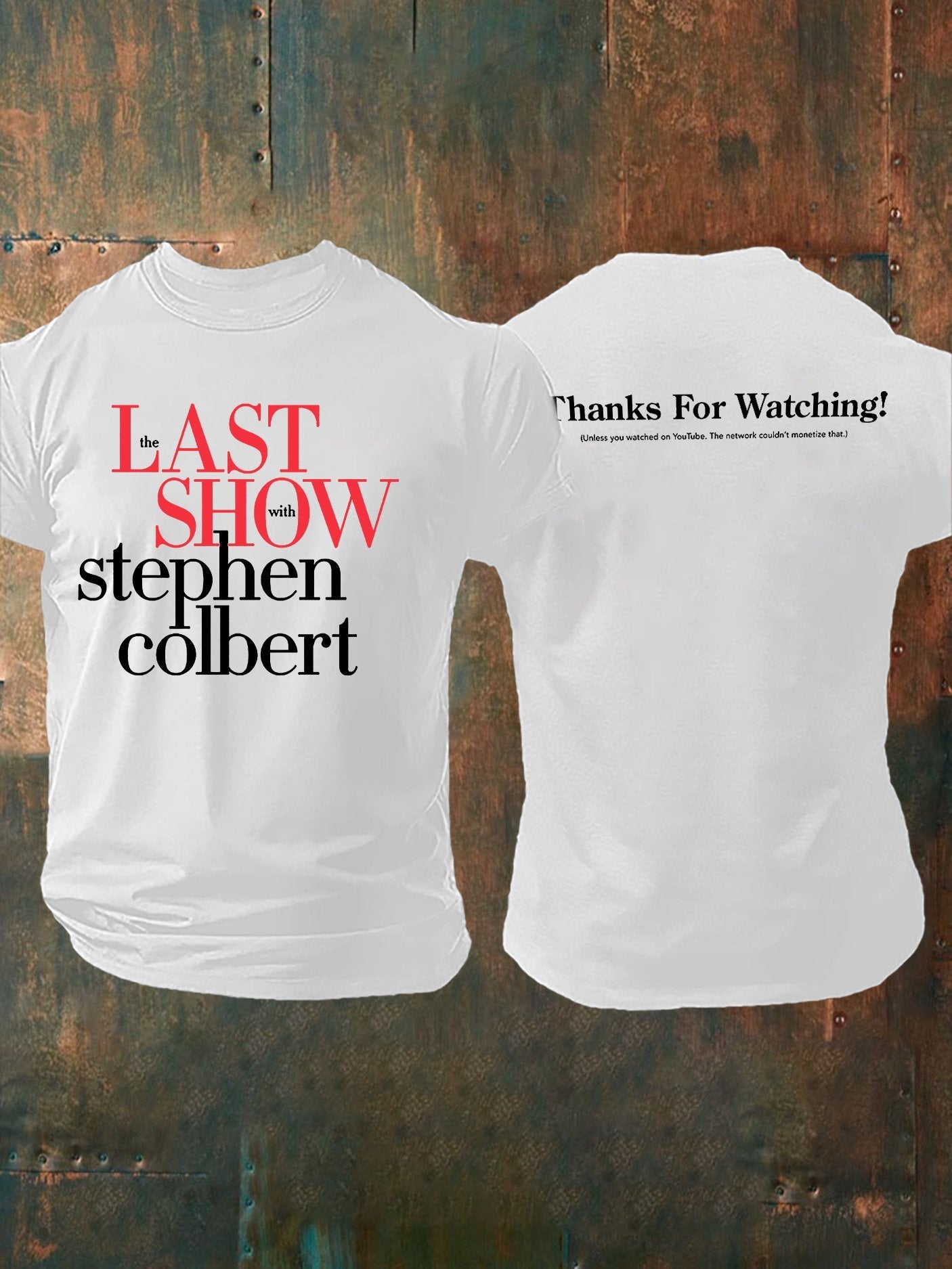 🔥Buy 3 Get 15% Off🔥Men's Retro Last Show Print T-Shirt