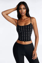 Noah Hardware Cowl Neck Tank Top - Black