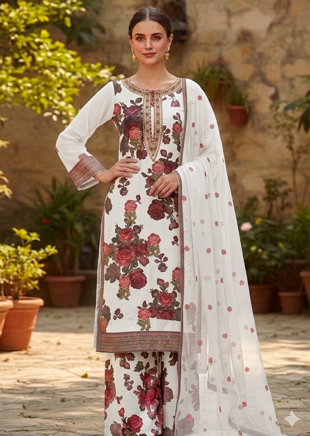 SFSH-13 - Readymade - Chiffon Net Outfit 2026