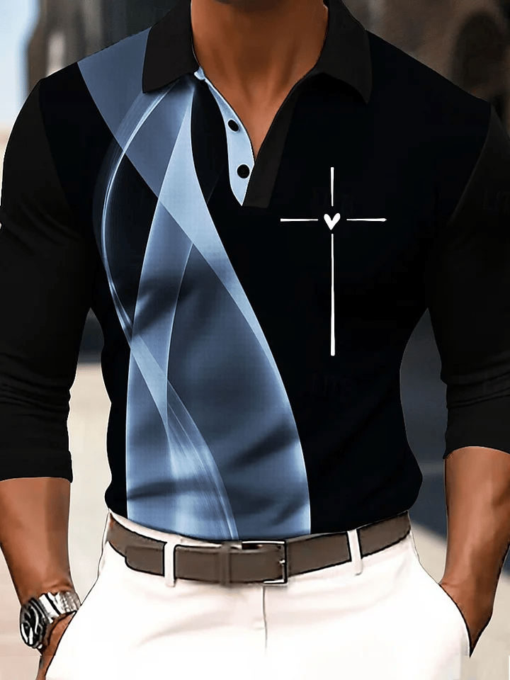 🔥Buy 3 Get 15% Off🔥Men's Love Cross Faith Print T-shirt
