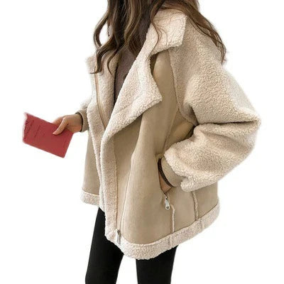 Veste  Courte Style Moto Courte