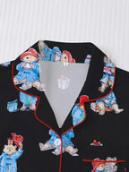 Women's Cute Bear Print Sleepwear Set