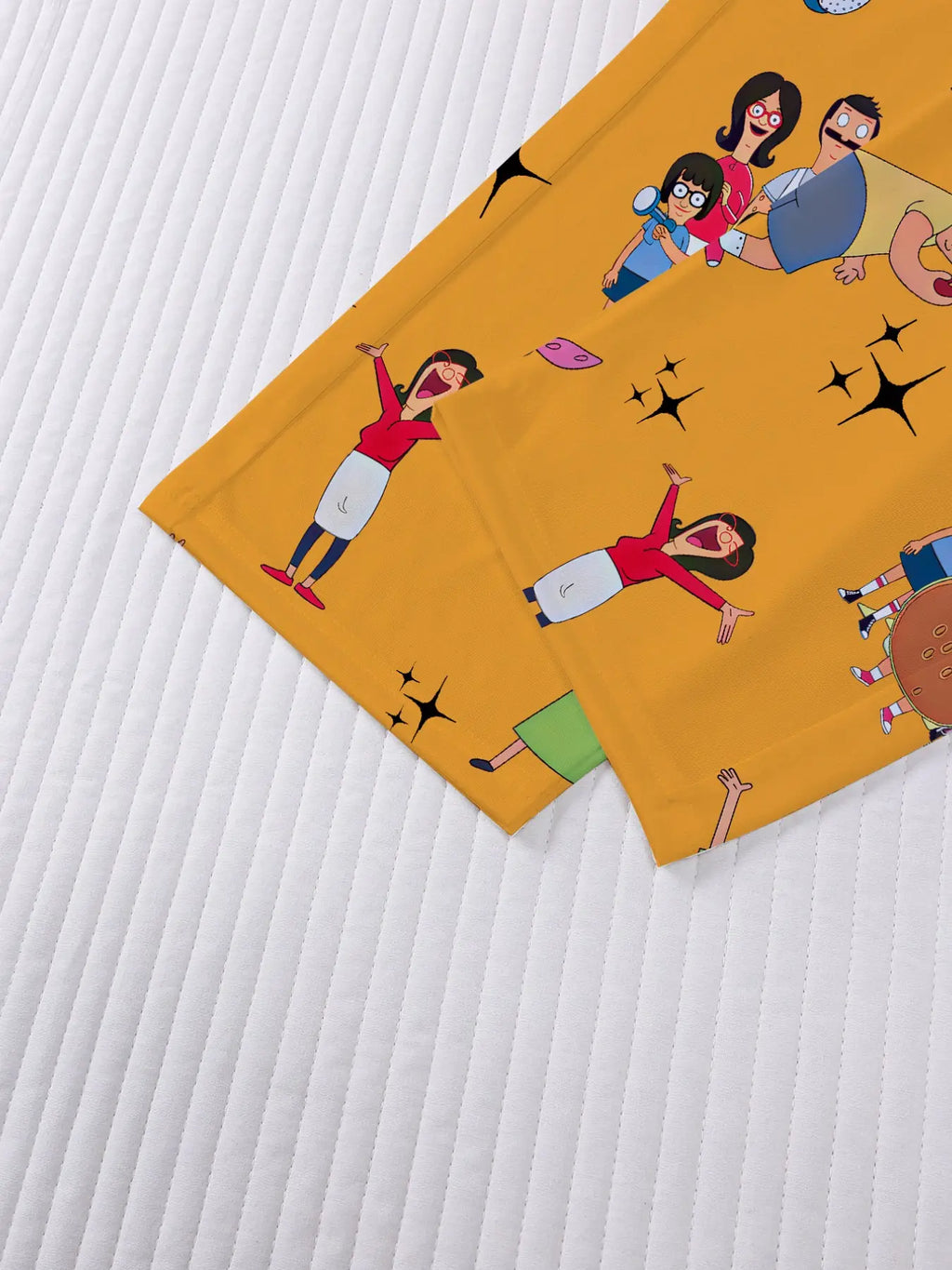 Women's Bob's Burgers Cartoon All-Over Print Pajama Set