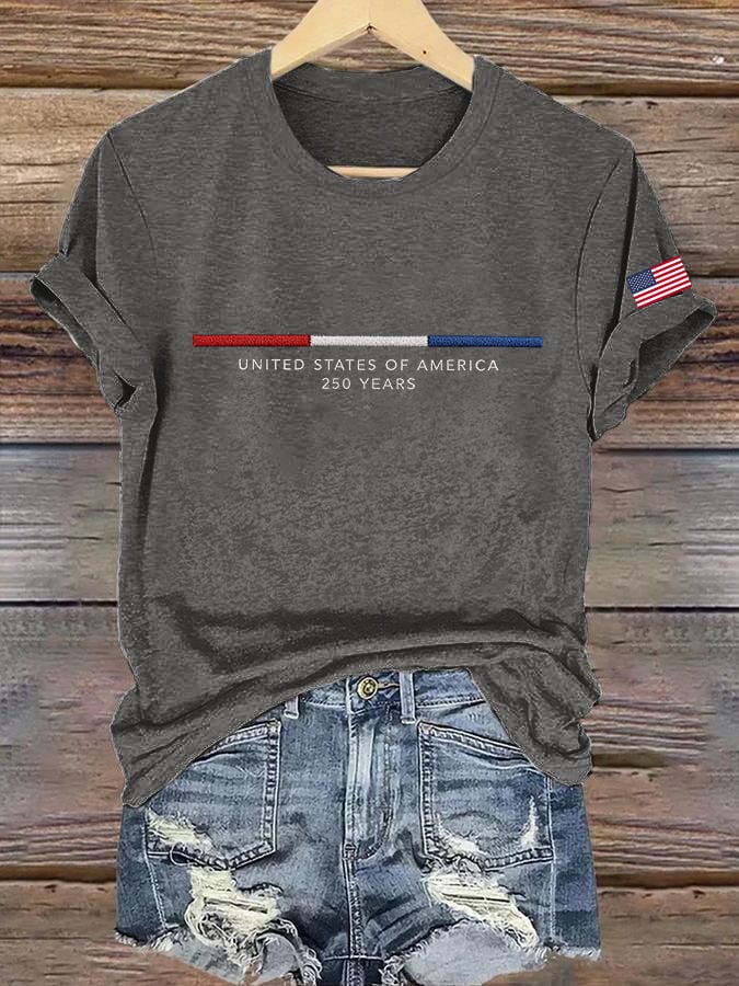 Women's America 250th Anniversary  T-shirt