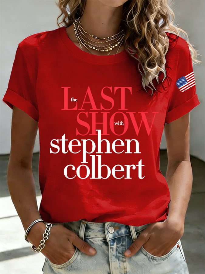 🔥Buy 3 Get 15% Off🔥Retro Last Show Print T-Shirt