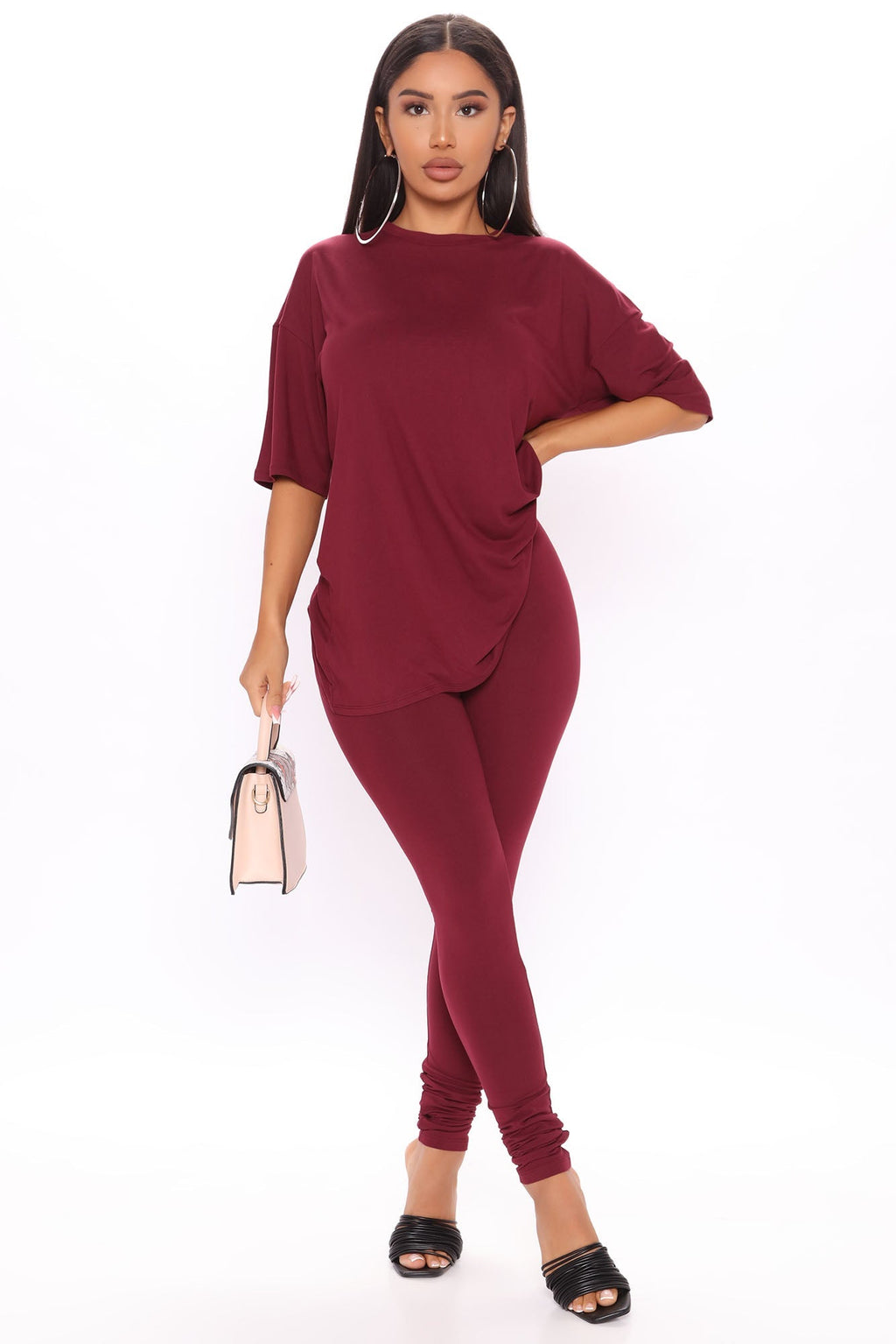 Weekend Vibes Legging Set - Black