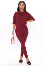 Weekend Vibes Legging Set - Black