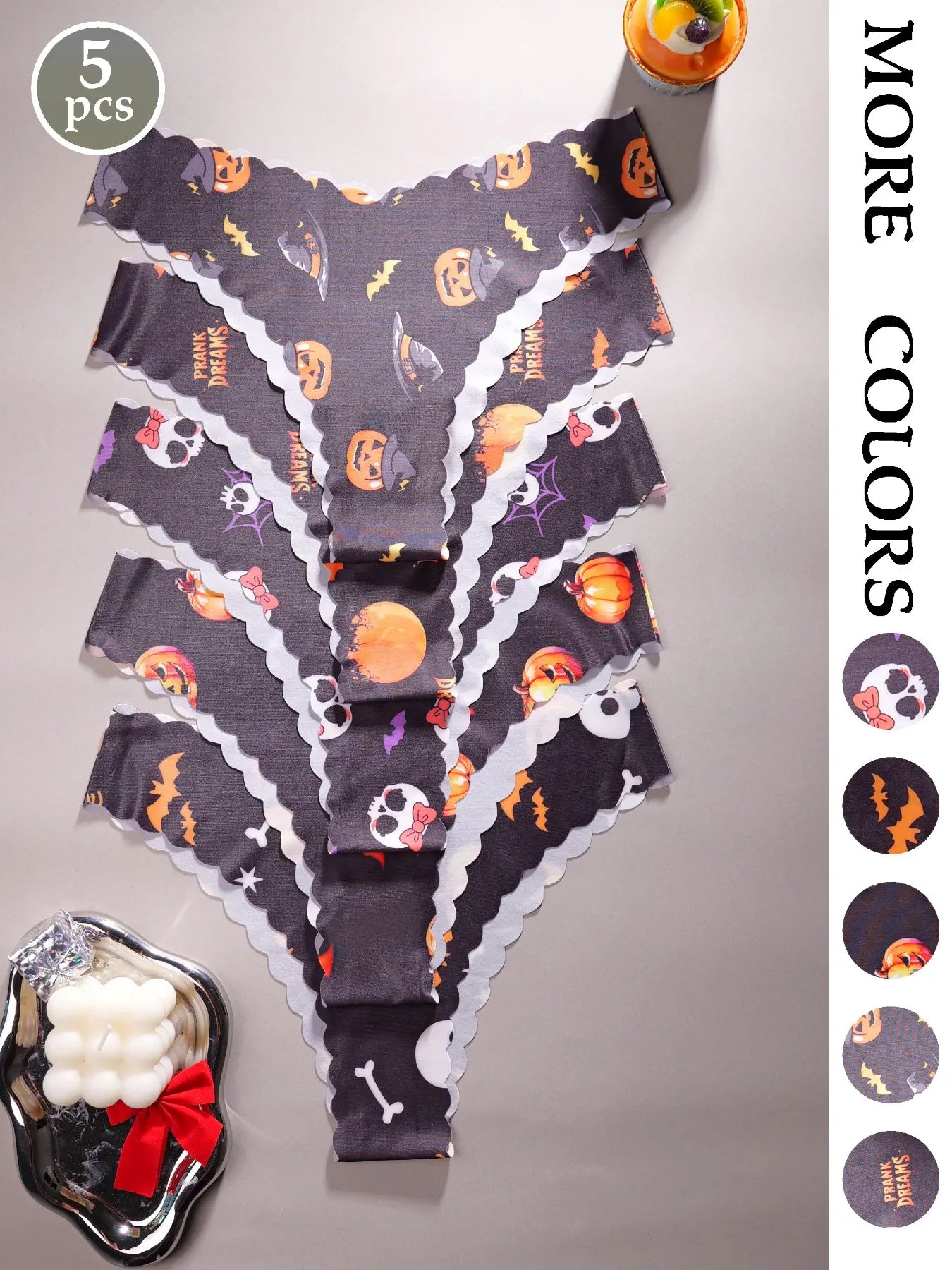 Women's Leopard & Floral Underwear Set - All Season Comfort