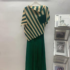 Elegant Pleated Two-Piece Set