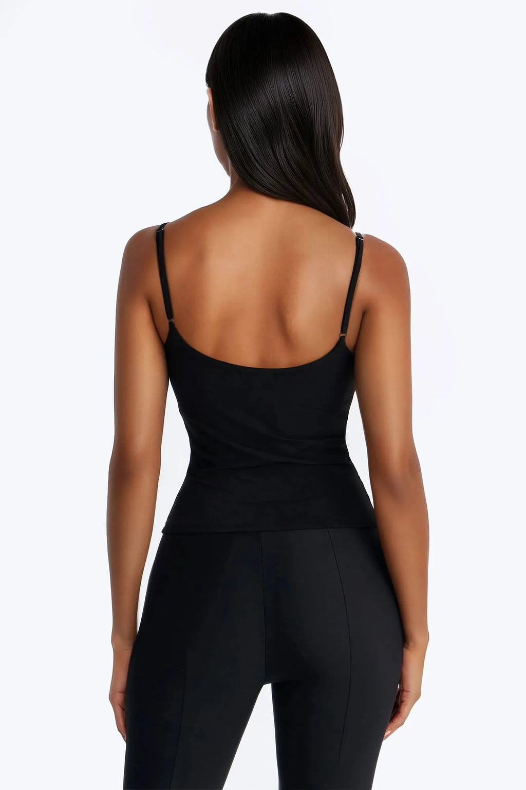 Noah Hardware Cowl Neck Tank Top - Black
