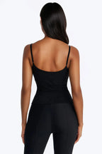 Noah Hardware Cowl Neck Tank Top - Black