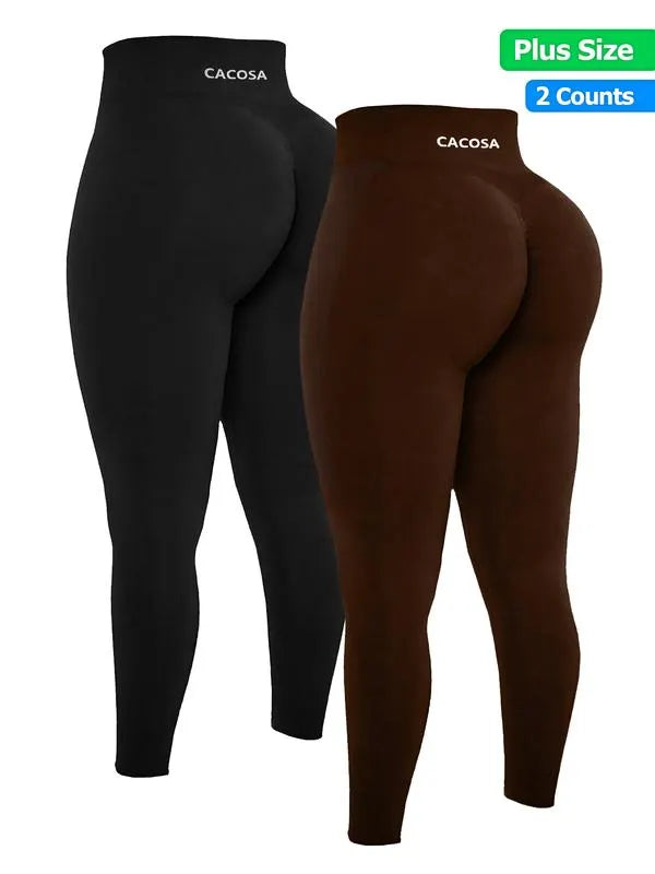 Letter Print High Waist Sports Leggings, Casual Comfy Breathable Quick Drying Skinny Pants for Yoga Gym Workout, Women's Sport & Outdoor Clothing for All Seasons