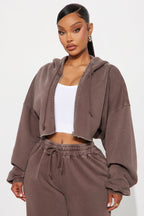 On The Go Fleece Pant Set - Blue