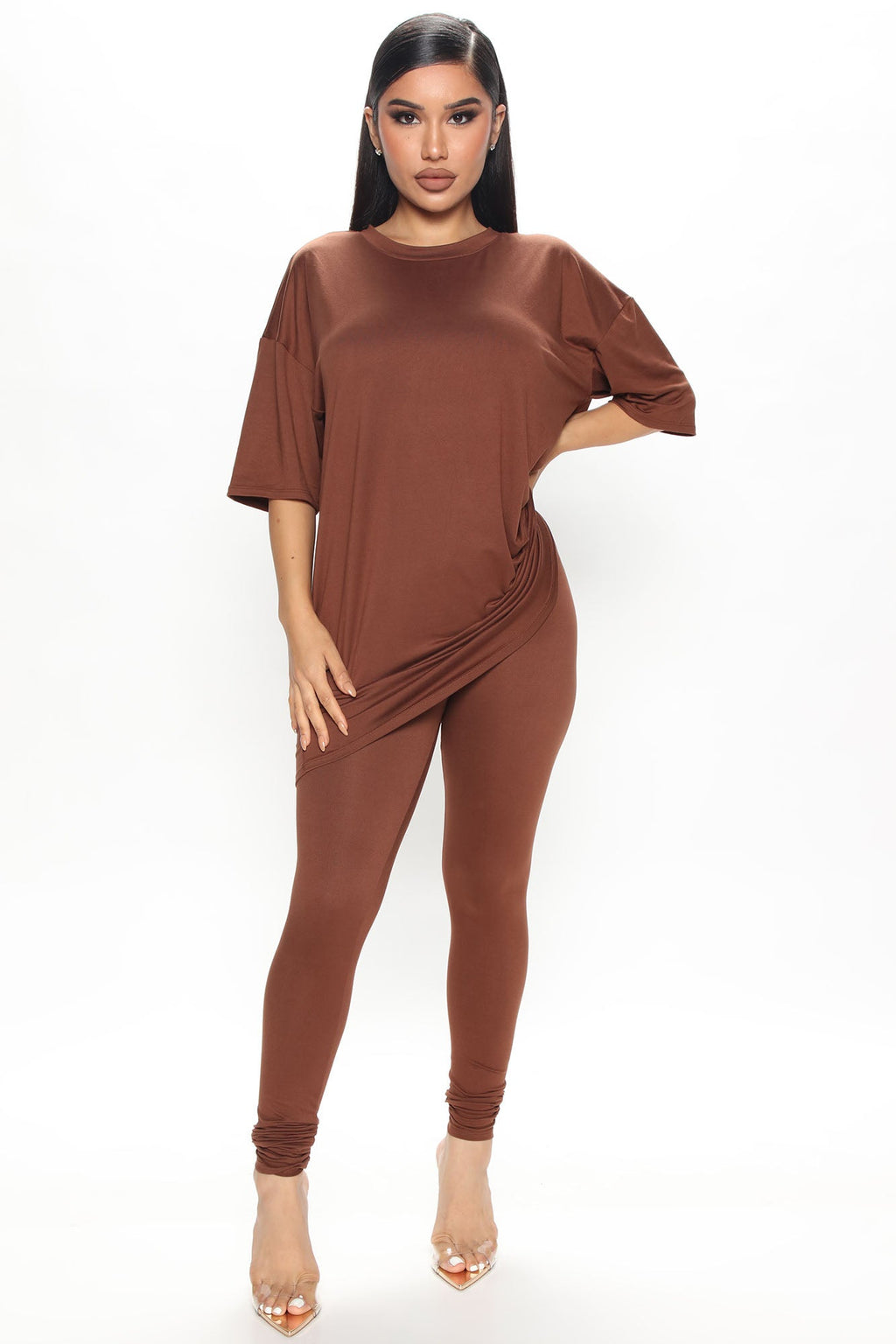 Weekend Vibes Legging Set - Black