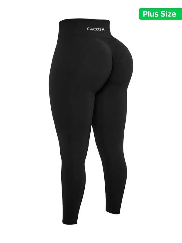 Letter Print High Waist Sports Leggings, Casual Comfy Breathable Quick Drying Skinny Pants for Yoga Gym Workout, Women's Sport & Outdoor Clothing for All Seasons