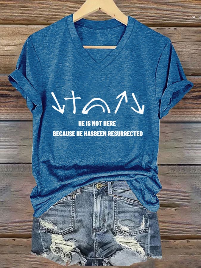 Women'S Casual Faith Short Sleeve T-Shirt